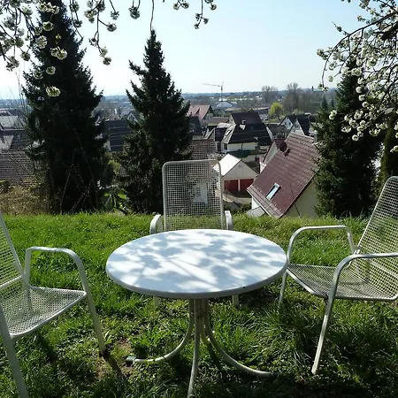 Helle 70 Qm Ferienwohnung Mit Herrlichem Blick Teningen Exterior photo